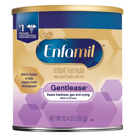 but did not recall the product. . Enfamil gentle ease